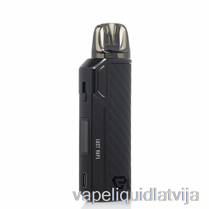Pazudis Vape Thelema Elite 40 Pod Komplekts Melns Oglekļa Vape šķidrums